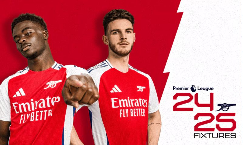 lịch thi đấu arsenal