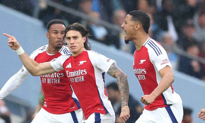 Phong độ của Arsenal mùa giải 2024/2025